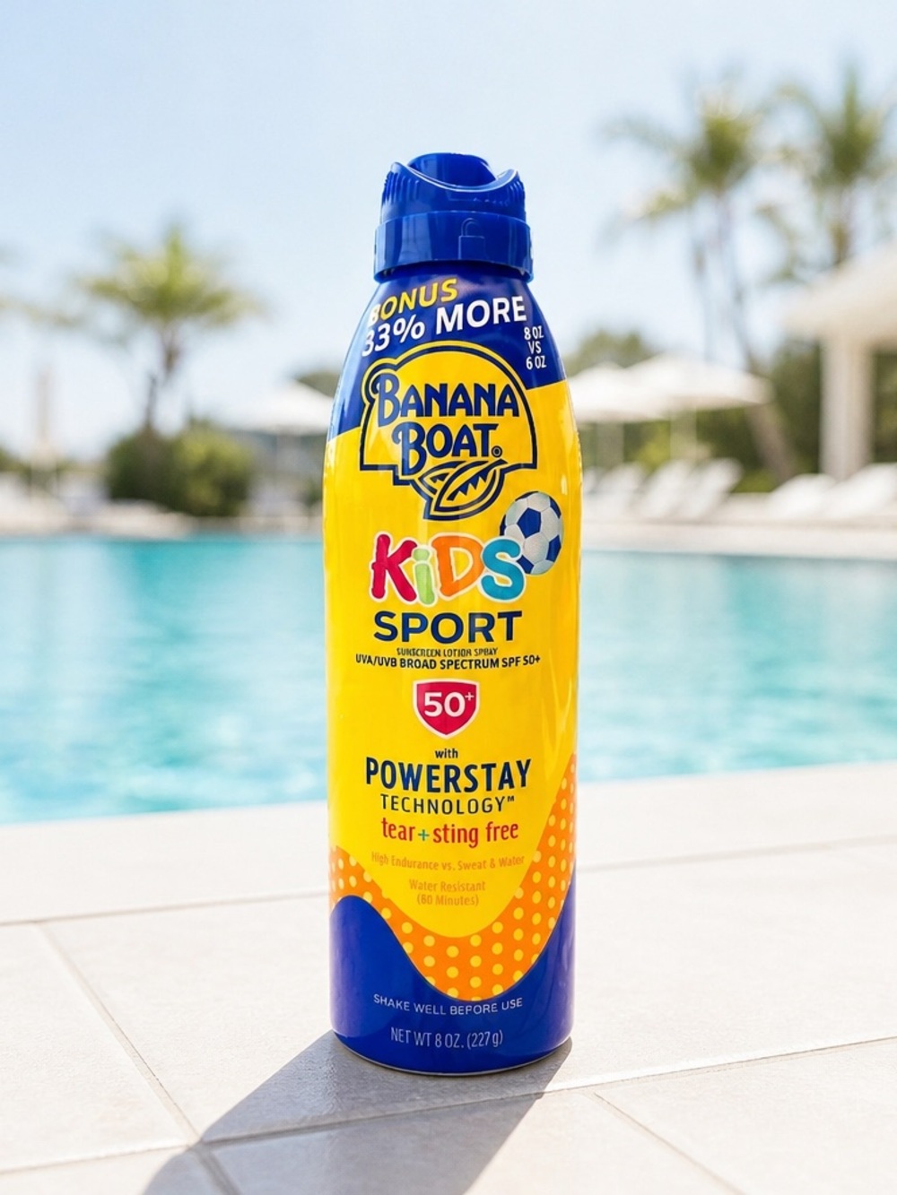 Banana Boat Kids Sport Sunscreen Spray, 8oz